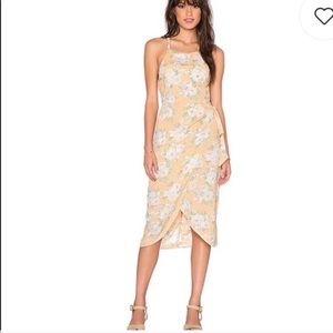 Privacy Please Nassau Halter Floral Midi Dress